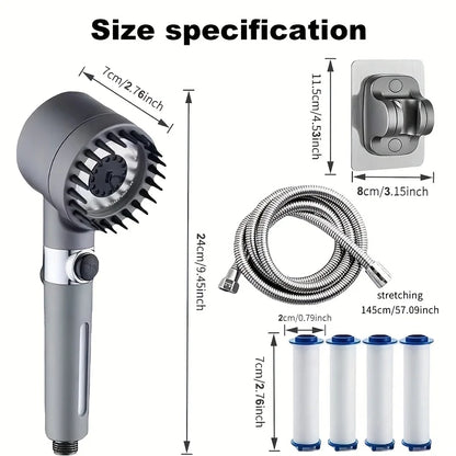 Rainelle™ Filtered Shower Head — Hard Water Filter for Softer Skin & Healthier Hair
